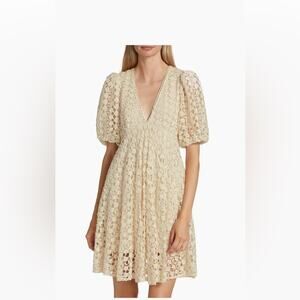 byTiMo NWT
Puff-Sleeve Lace Crochet Dress
$554 retail XXS (b13)
